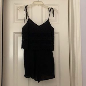 *Topshop black romper